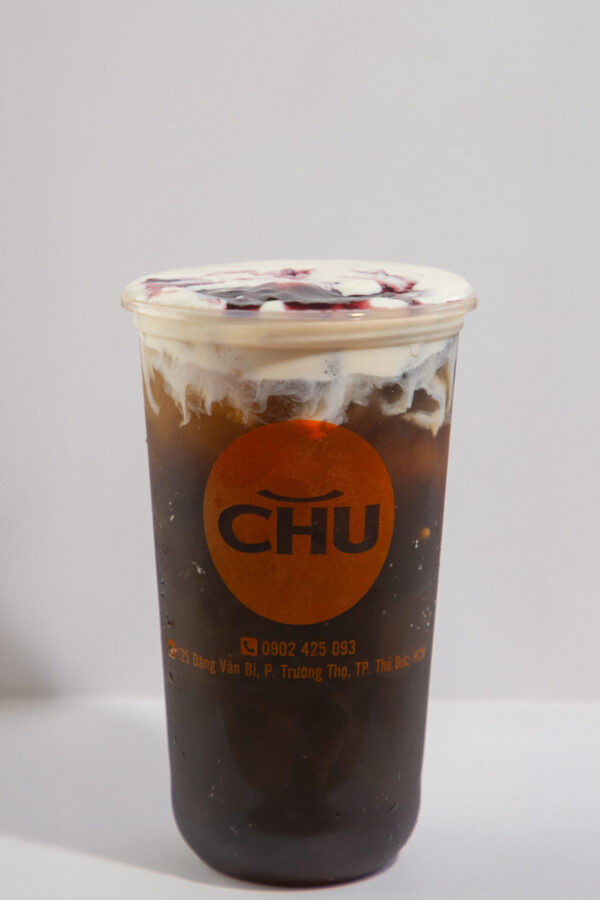 Trà Việt Quất Macchiato