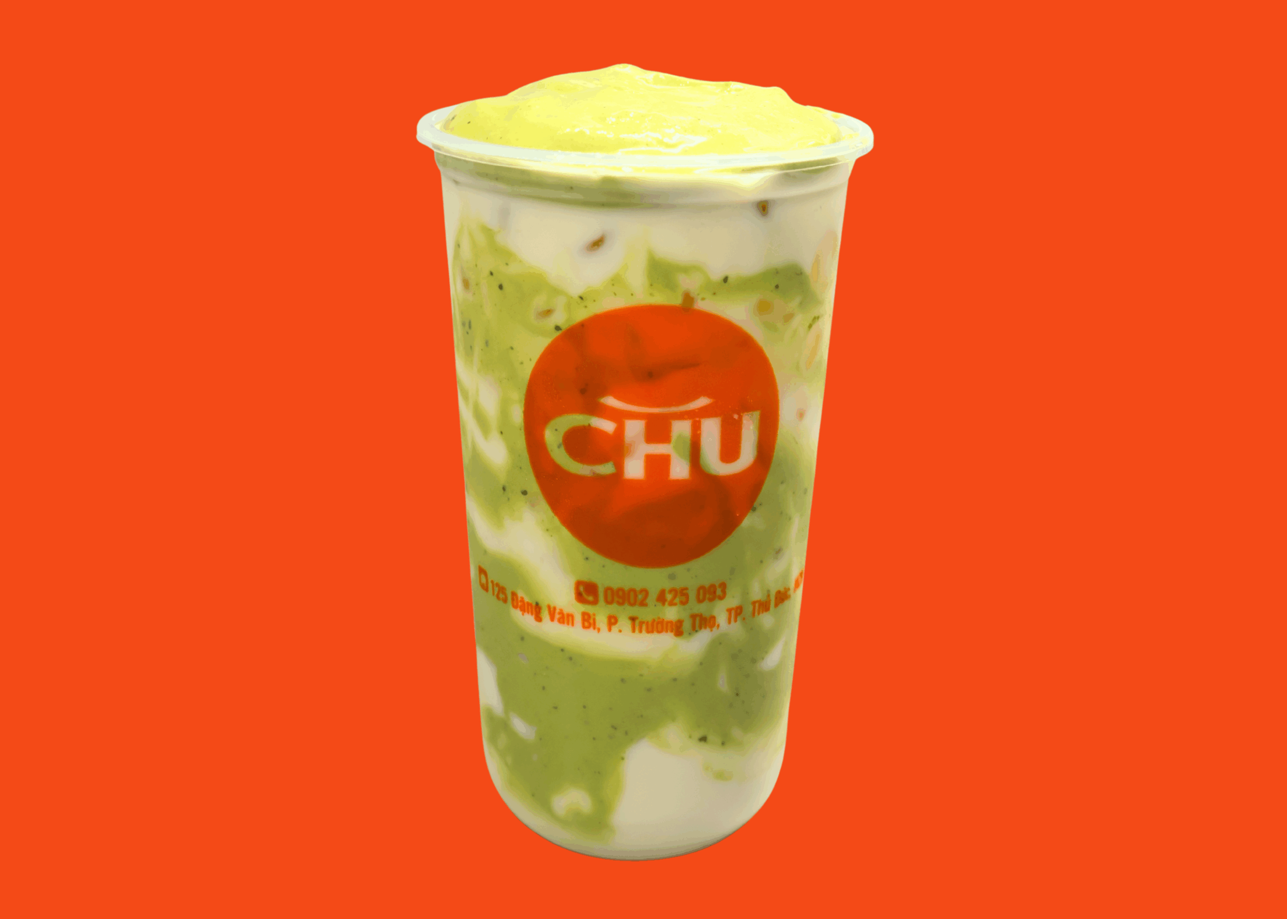 Sữa tươi sốt matcha dẻo
