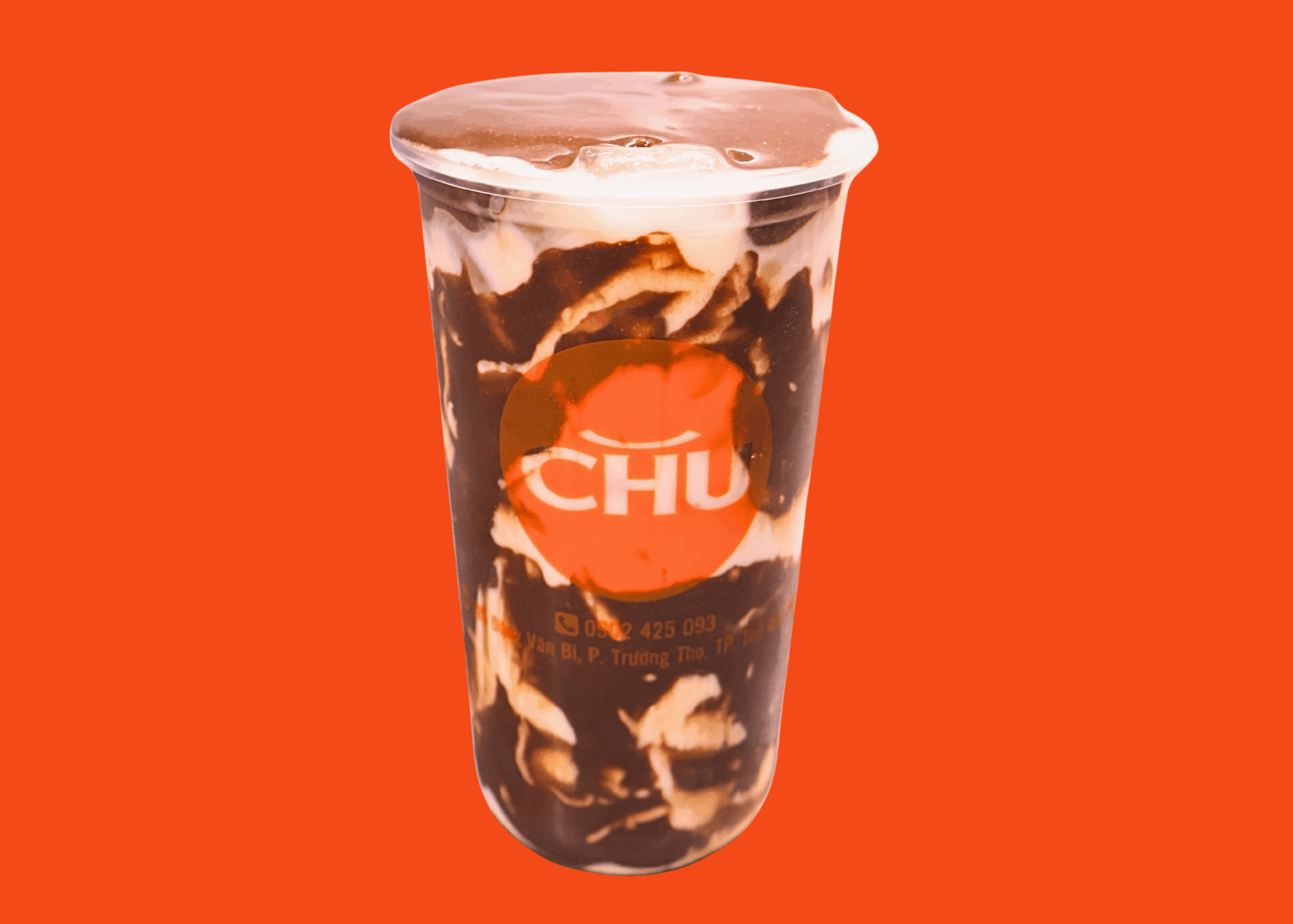 Sữa tươi sốt  socola dẻo